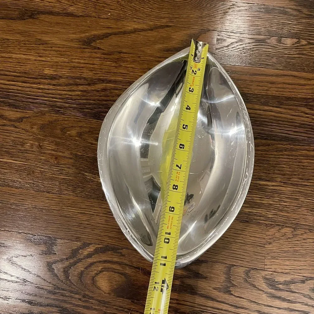 2008 Nambe Aluminum alloy Bowl‎ Designer Todd Myers 11.5